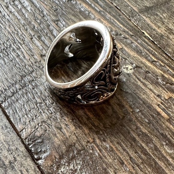 Day of the Dead Skull Ring calavera size 7 Womens - Picture 6 of 6